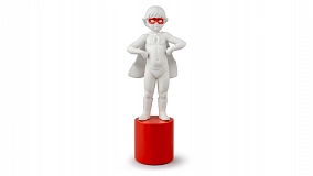 Фигурка Lladro Я - супергерой 16х37 см, фарфор