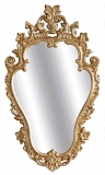 Зеркало Migliore фигурное h76xL44xP4 cm, золото сусальное