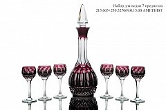Набор для водки 7пр. Amethyst, Strauss