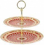 Этажерка двухъярусная 27см "Яркое Рождество", Rosenthal Versace