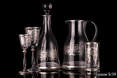 Набор рюмок для водки/ликера Silver S/39, 6 шт, Timon