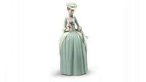 Фигурка Lladro Цветы для дамы 14х32 см, фарфор