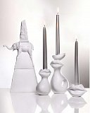 Подсвечник Губы бел. 14 см DALI