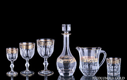 Набор рюмок для водки/ликера Columbia Gold, 6 шт, Timon