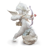 Фигурка Lladro Прямо в сердце 24х26 см, фарфор