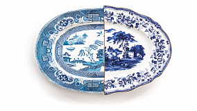 Блюдо Seletti Гибрид Диомира 37x24,8 см