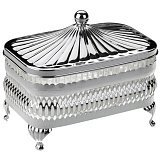 Масленка прямоугольная с крышкой Queen Anne 13х9см