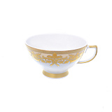 Чайный набор на 6 персон Natalia creme gold 220мл