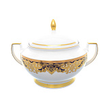 Супница Falkenporzellan Favola cobalt gold