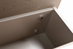 Тумба под телевизор Smooth шпон ясеня Garda Decor 