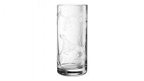 Набор стаканов для воды Decor de table Собаки 350 мл, 2 шт, хрусталь