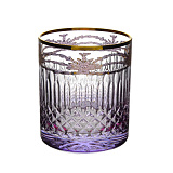 Набор стаканов для виски TIMON Violet/Gold (6 шт) 340 мл