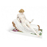 Фигурка Meissen 26см Обнаженная с зеркалом и розой (лим.вып.03/25, 2018)