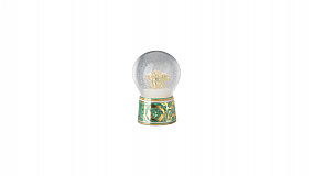 Шар снежный Rosenthal Versace Медуза Диадема зеленая 16,0 см