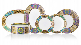 Сервиз столовый Rosenthal Versace Барокко Мозаик №3 на 6 персон 21 предмет