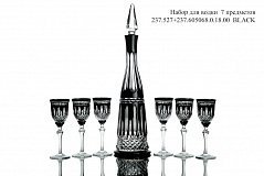 Набор для водки 7пр. Black, Strauss