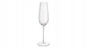 Набор бокалов для шампанского Nude Glass Round UP Dusty Rose 200 мл, 2 шт