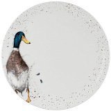 Тарелка обеденная Royal Worcester "Забавная фауна.Утка" 27см