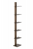 Полка настенная металлическая h111,5см Garda Decor 