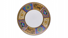 Тарелка обеденная Rosenthal Versace Барокко Мозаик 28 см
