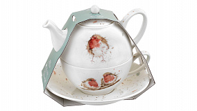 Набор Эгоист Royal Worcester Забавная фауна Малиновка
