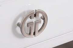 Консоль Garda Decor белое стекло/хром GARDA DECOR