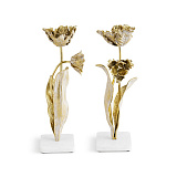 Набор подсвечников 15см.2шт."Tulip"