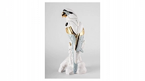 Фигурка Lladro Попугай Ара-киборг 20х22х45 см, фарфор