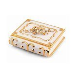 Шкатулка - книга с цветами 24*21*h9см