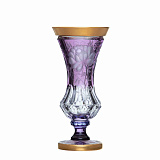 Ваза для цветов н/н 34см."Primerose Gold" лаванда