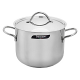 Кастрюля c крышкой Barazzoni Cuocimania 3,6 л 18 см, сталь нержавеющая