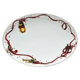 Блюдо овальное Weihnachtsgeschirr 30*21,5см Goebel