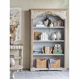 Шкаф книжный Прованс 120х45х210см