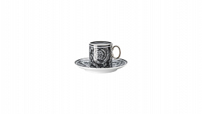 Чашка для эспрессо с блюдцем Rosenthal Versace Барокко Дымка 100 мл